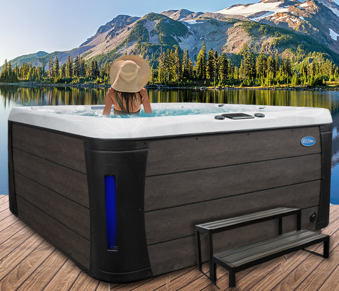 Calspas hot tub being used in a family setting - hot tubs spas for sale Cathedral City